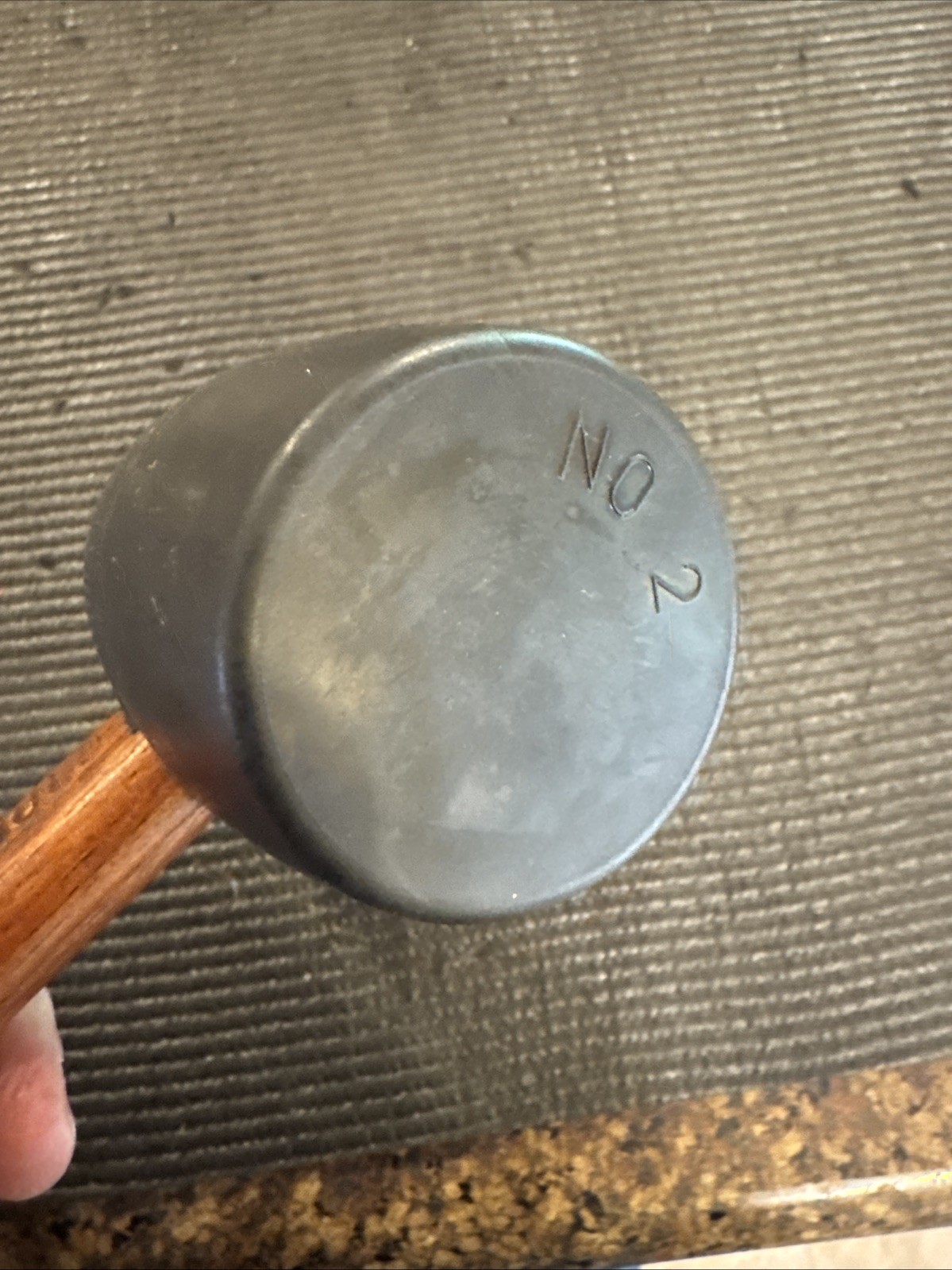 Sears Craftsman USA Nos #2 Rubber Mallet Hammer 45787 Rare Stickered