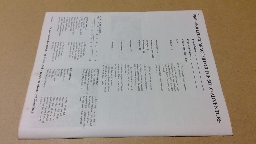Dungeons & Dragons Module M1 Blizzard Pass 9067