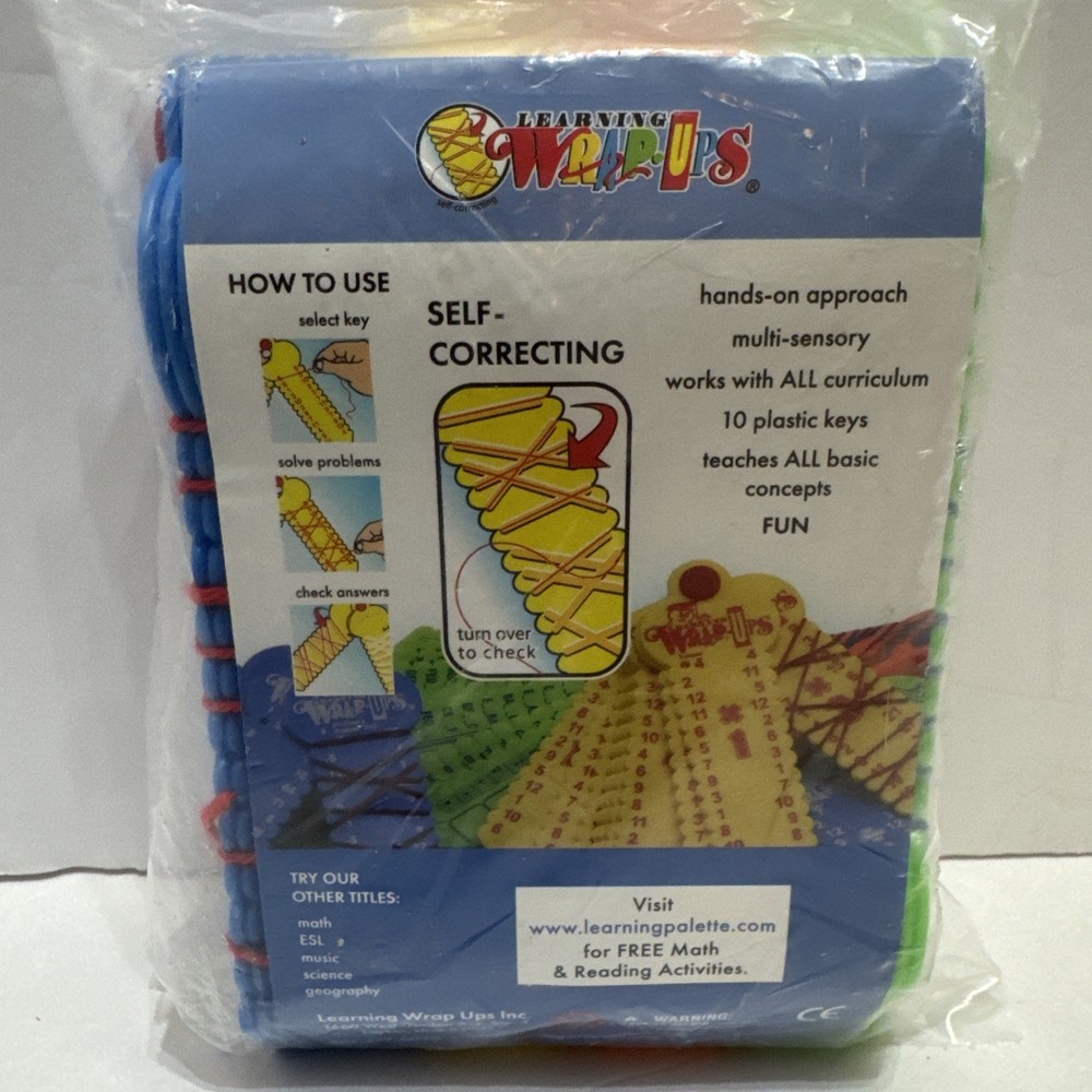 4 Learning Wrap-Ups Basic Math & States - Self Correcting Educational Homeschool