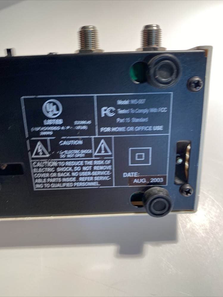 Audio Video RF Modulator Model WS-007 zaj