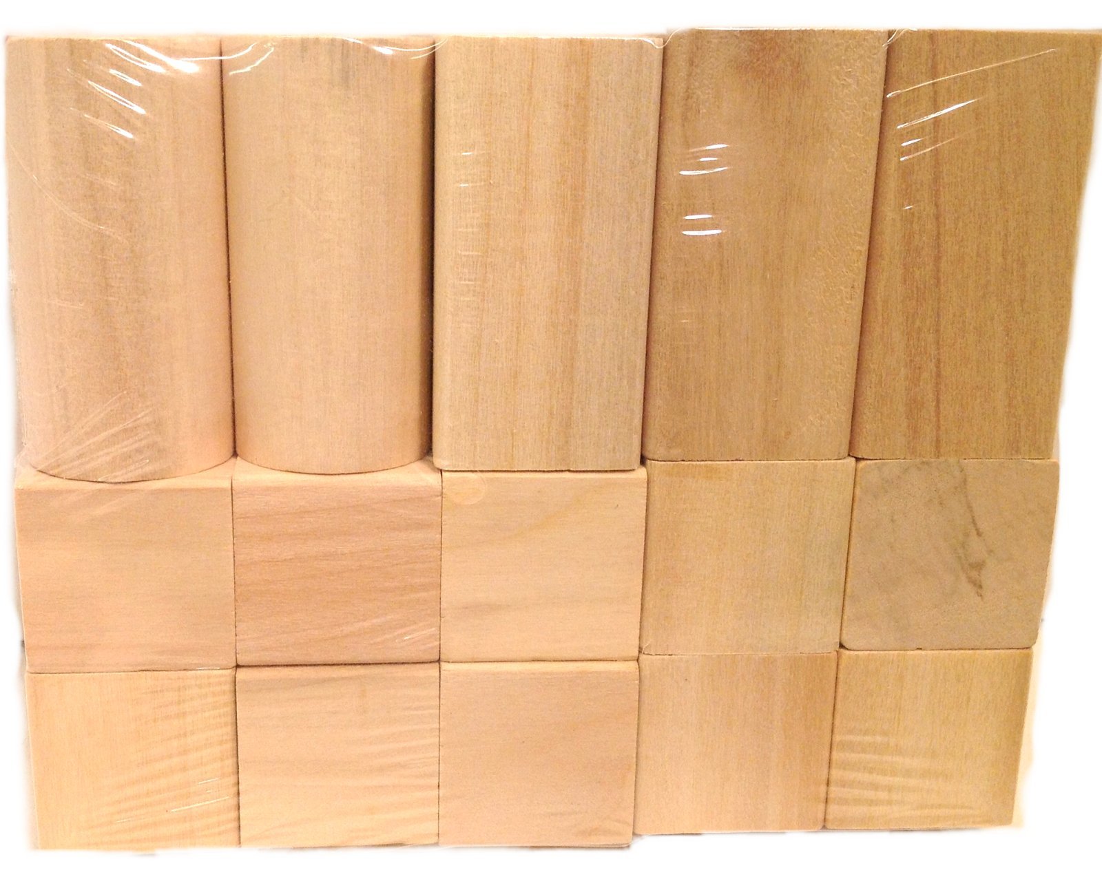 Wooden Shaped Blocks Set 98pcs