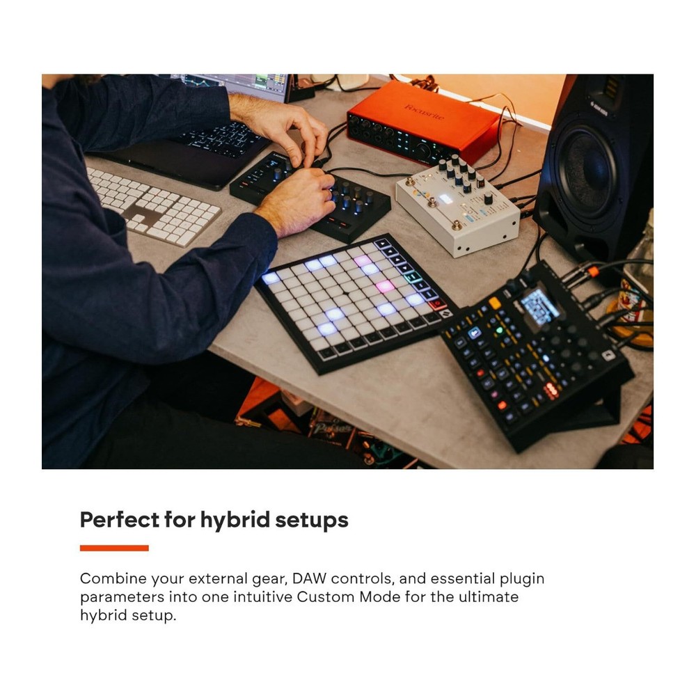 Novation Launch Control 3 MIDI Controller with DAW Hardware Integration (Black)