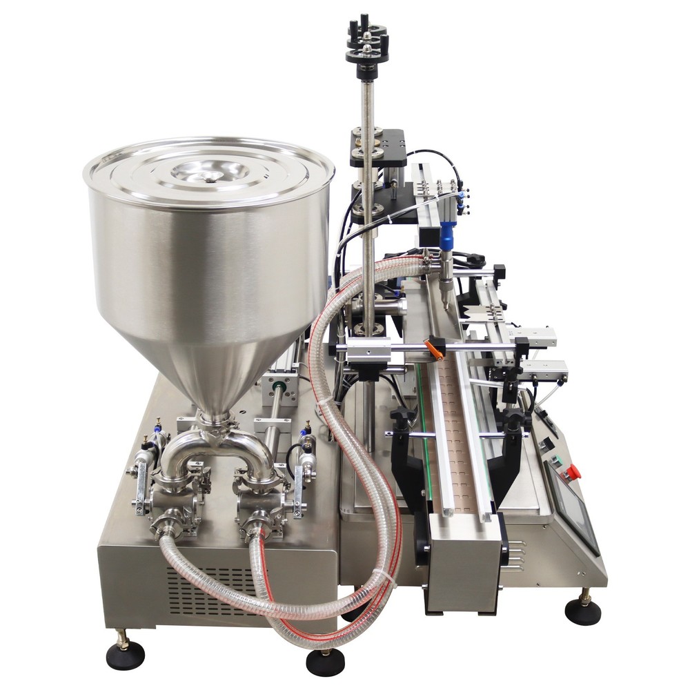 10-100ml Desktop Automatic Double Head Paste Filling Machine W/Control Display