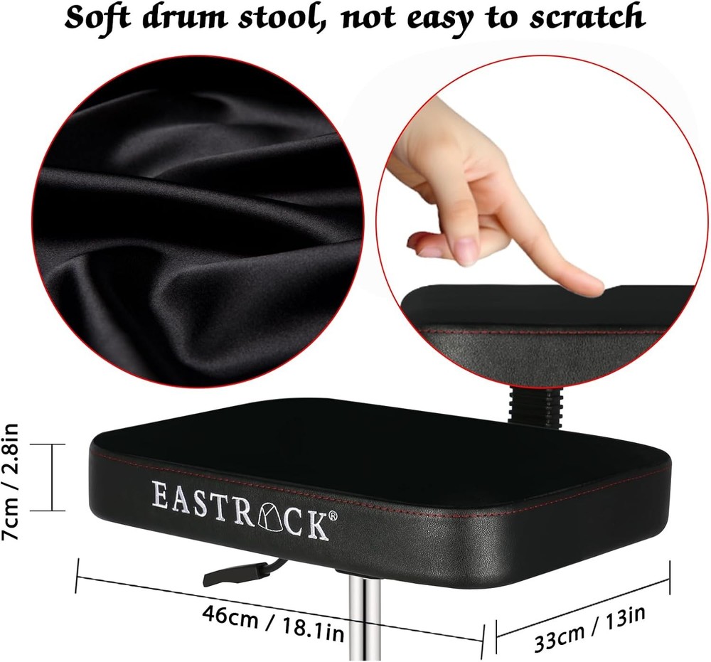 Square Cushion Drum Seat