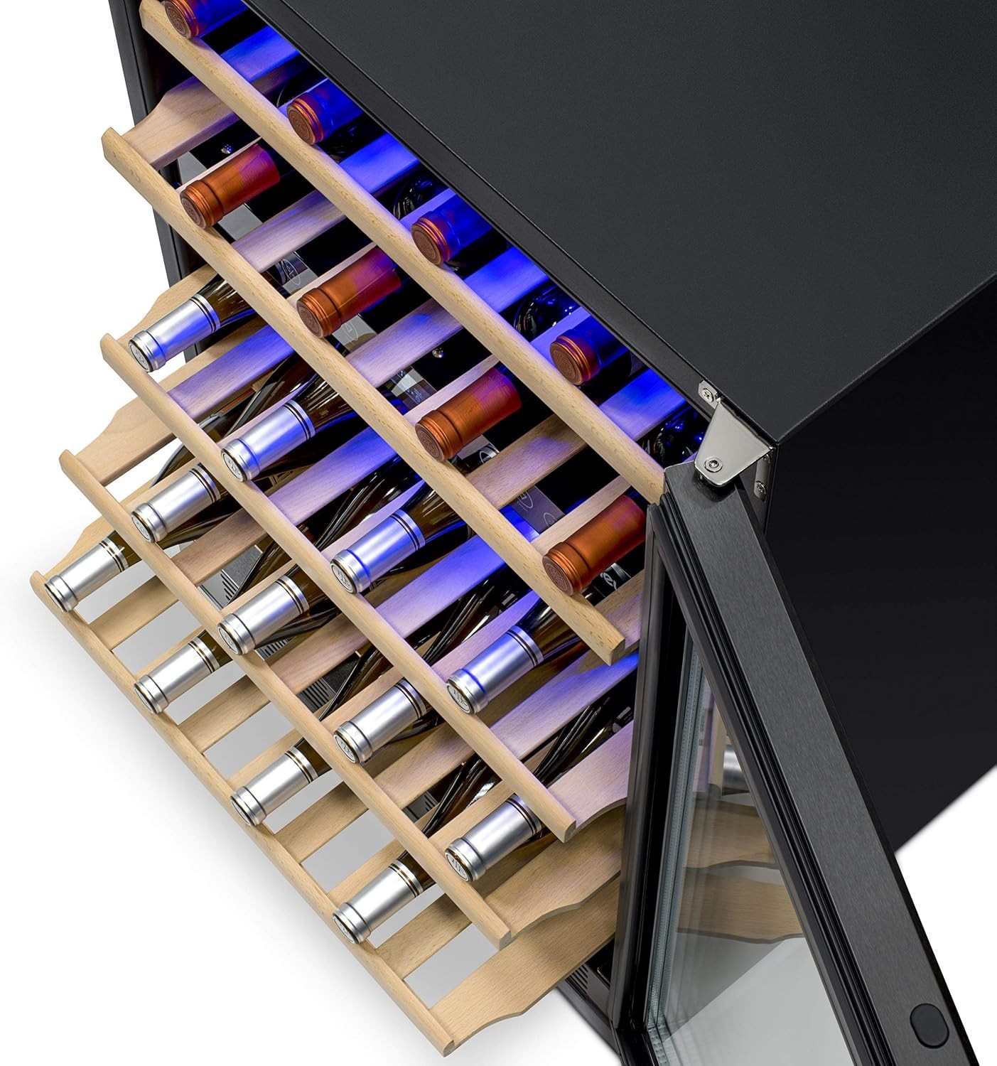 Newair NWC046BS00-RB 24" Built-in Dual Zone Wine Fridge - Certified Refurbished