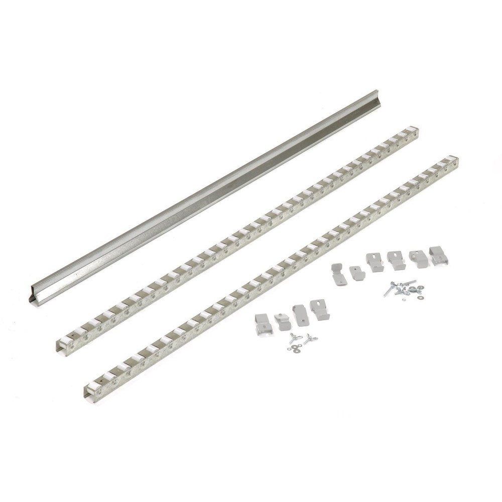 Gravity Carton Flow Roller Track Kit Single Depth 48"