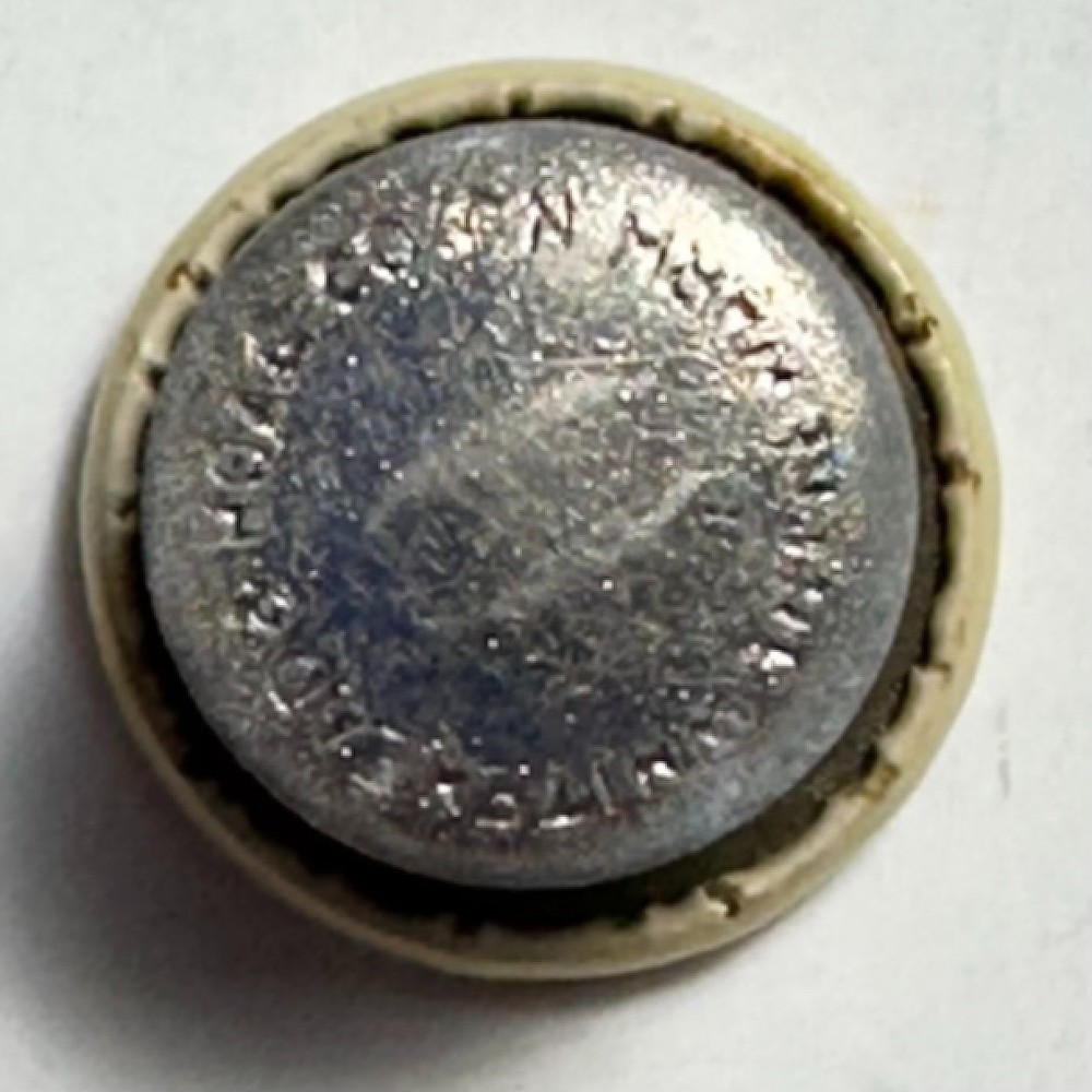 c1890s AOM Masonic High Degree 5/8" Celluloid Lapel Stud