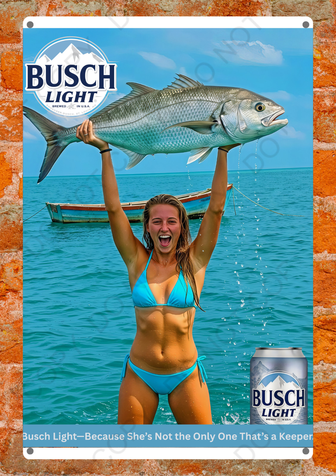 Coors Banquet Rodeo Pamela Anderson Metal Sign Cowgirl Bar Man Cave Decor Read D