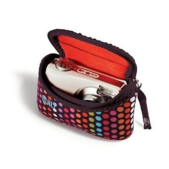 Built NY Micro Dot Design Soft Shell Camera Case, Rainbow Dot