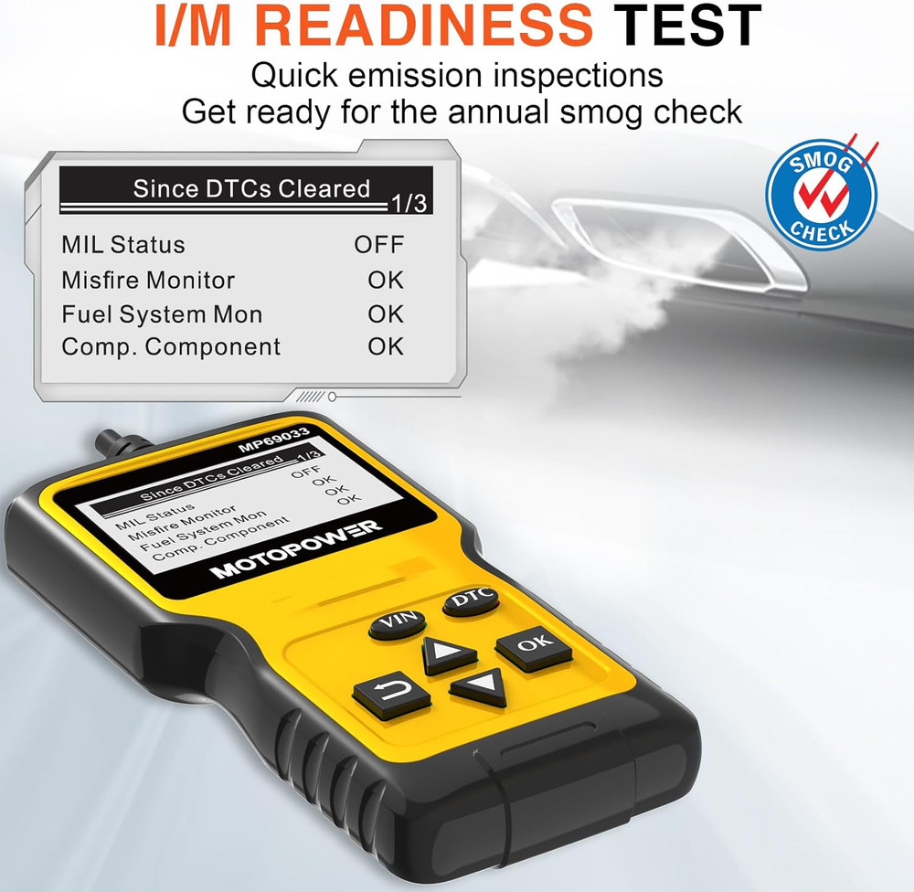 MOTOPOWER MP69033 Car OBD2 Scanner Code Reader Engine Fault Scanner CAN Diagnost