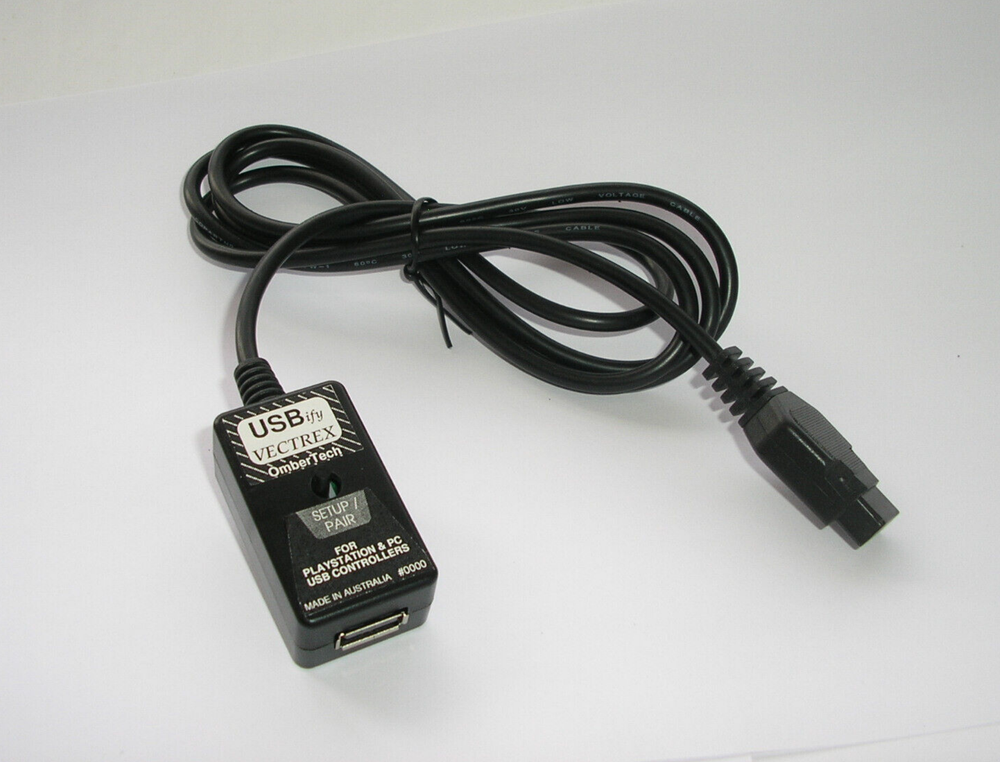 USBify Vectrex - PlayStation / PC USB controller adapter for Vectrex