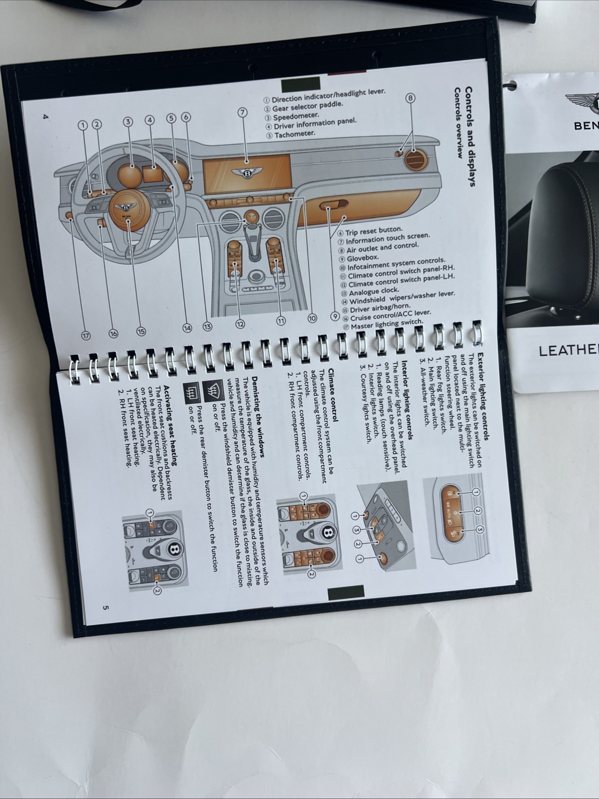 2020 BENTLEY CONTINENTAL GT OWNERS MANUAL OEM USED