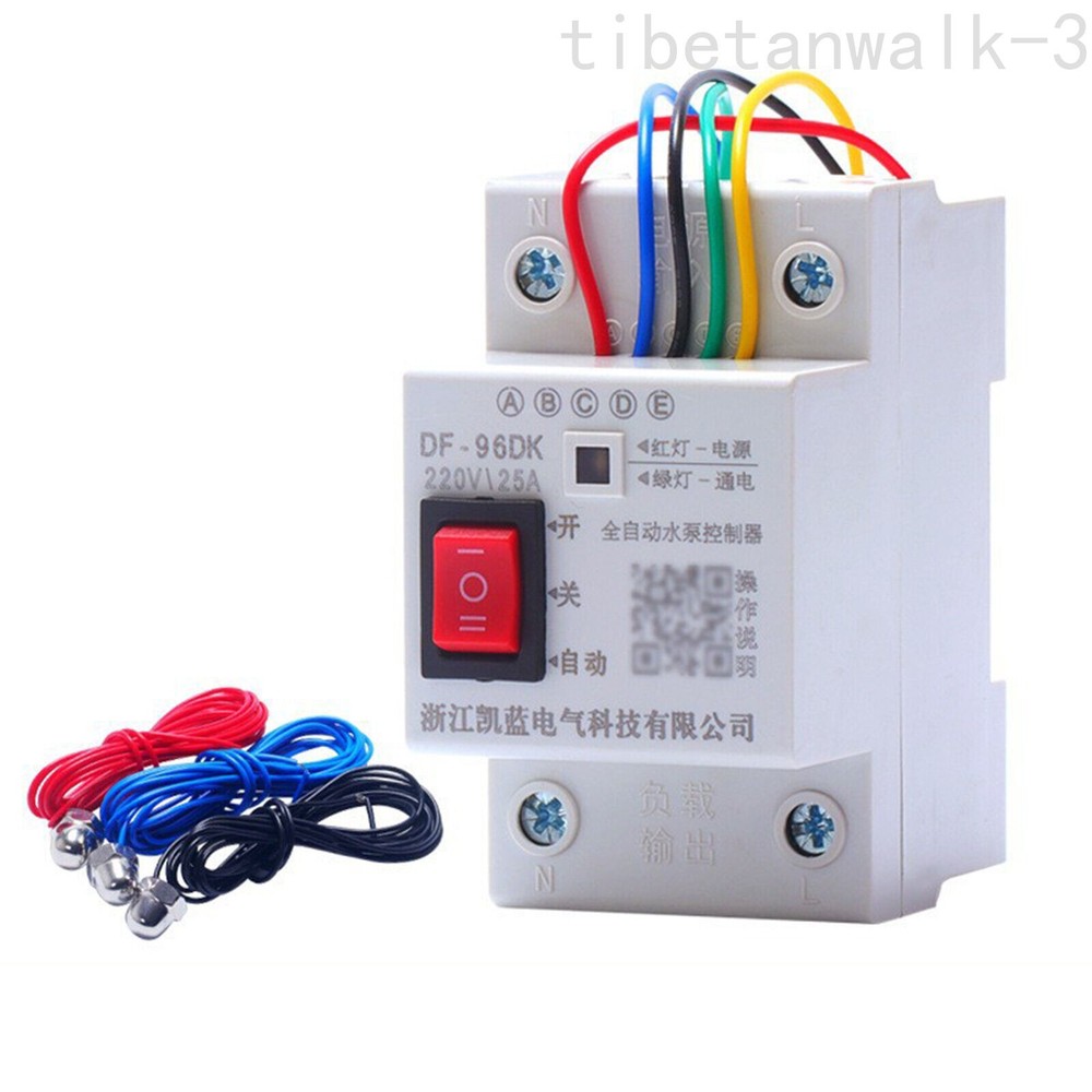 Automatic Water Level Controller Liquid Detection Pump Controller DC24V/12V 20A