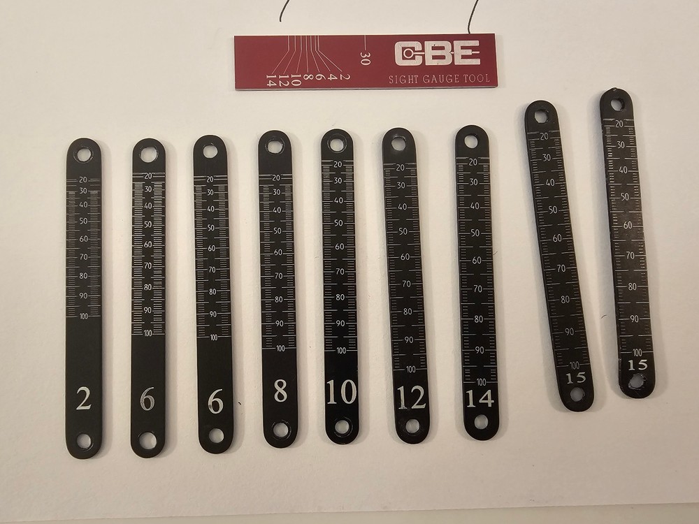 CBE Metal Sight Tapes.....Archery.....Compound Bow