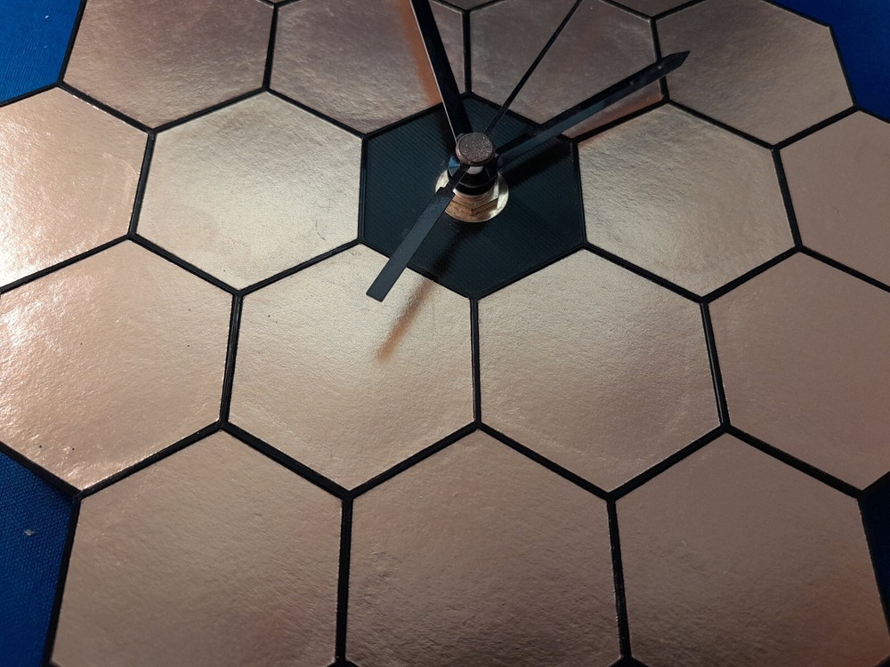 James Webb Space Telescope Wall Clock