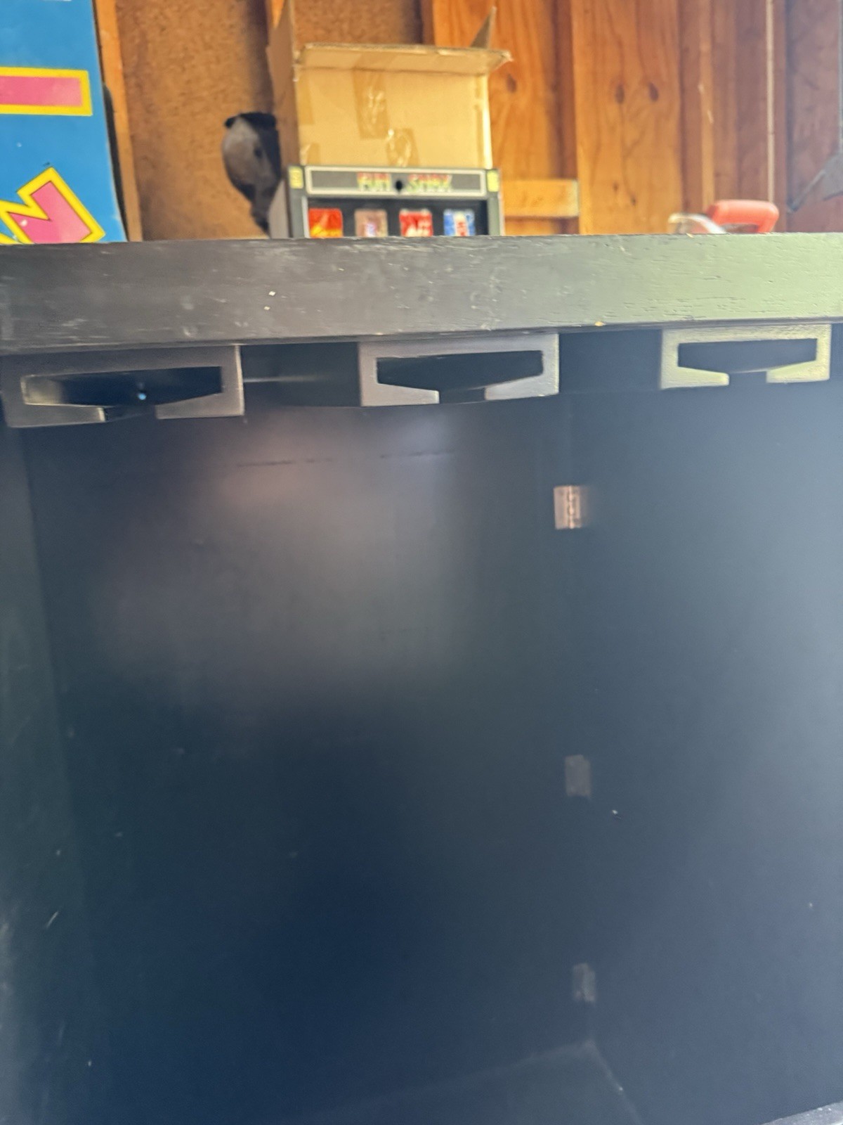 Premium Solid Wood Home Dry Bar with Ample Storage - Black Used 60"