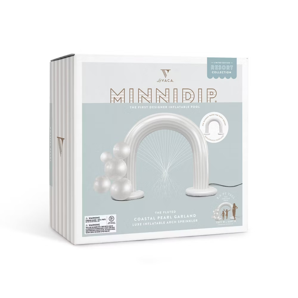 MINNIDIP Exclusive Resort Collection Garland Arch Play Sprinkler - Iridescent