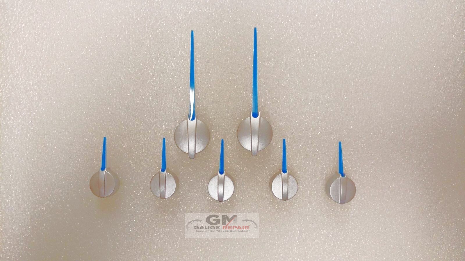Gauge Pointer Needle Set for 2003-2006 GM Gauge Clusters Satin Blue Custom New