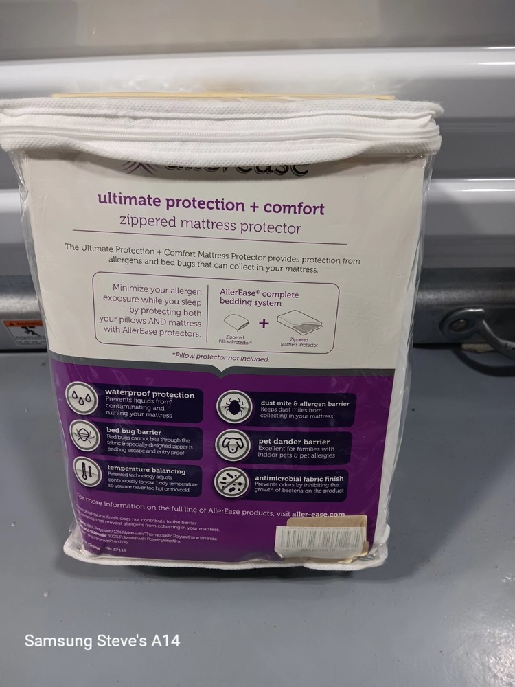 AllerEase 3510AMZ Bed Bug Waterproof Protection - Twin