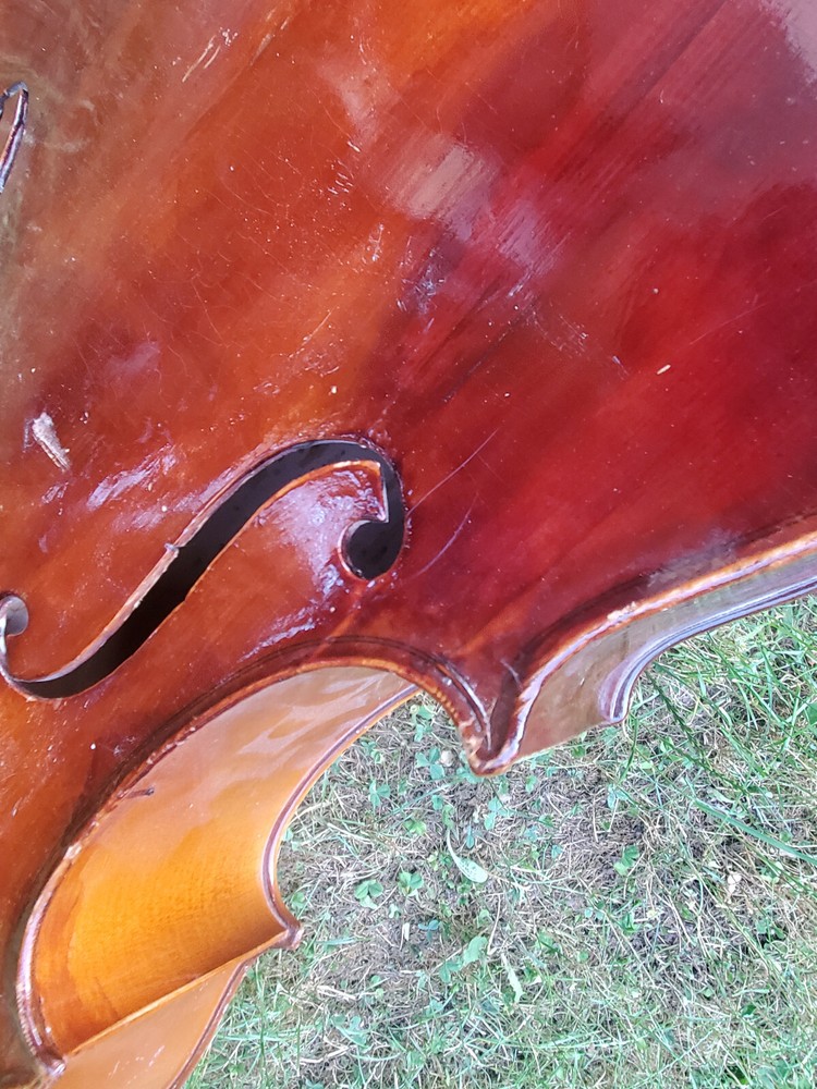 old Cello, needs repair!