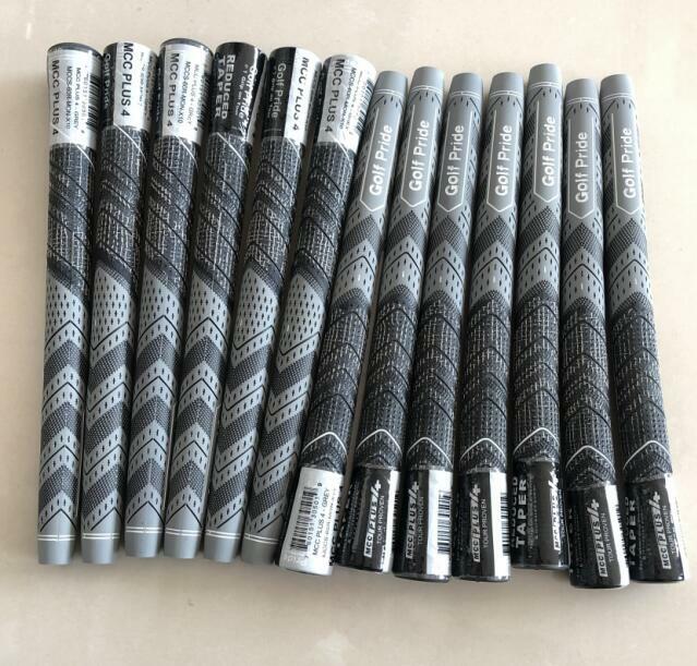 13PCS Golf Pride Standard / Midsize Black / Grey MCC Plus 4 Golf Grips US