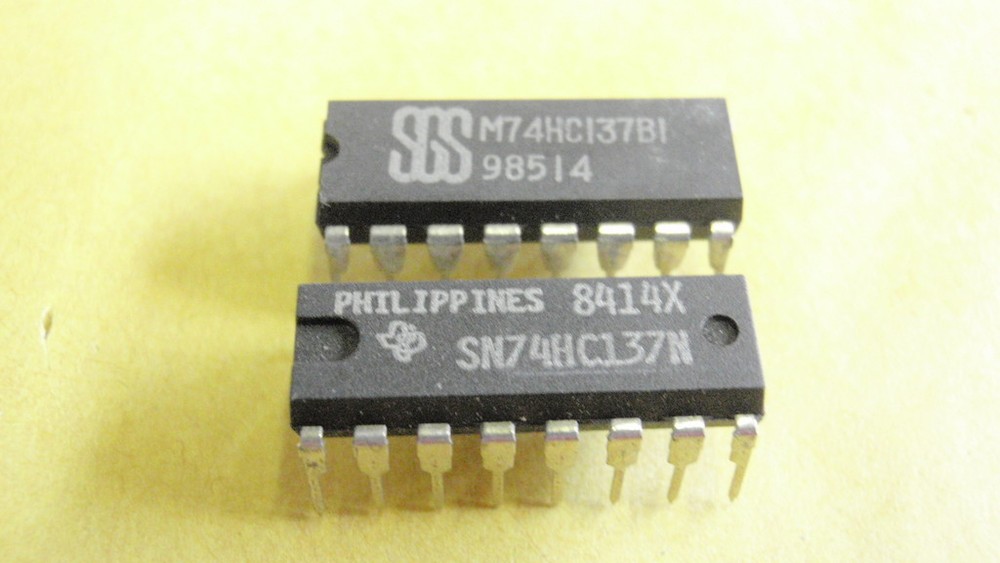 4x IC MODULE 74HC137 20690-182