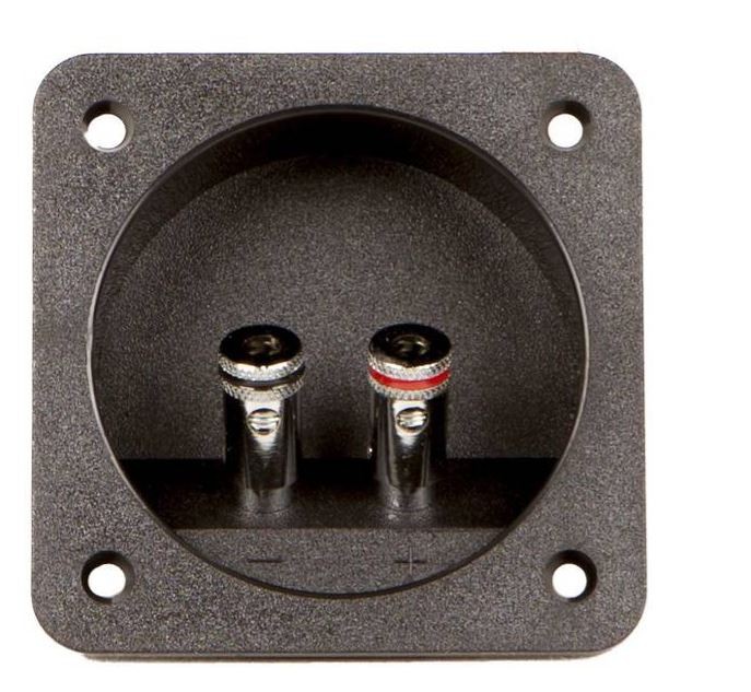 Audio System Terminal 2 - 2 Pin Push Terminal