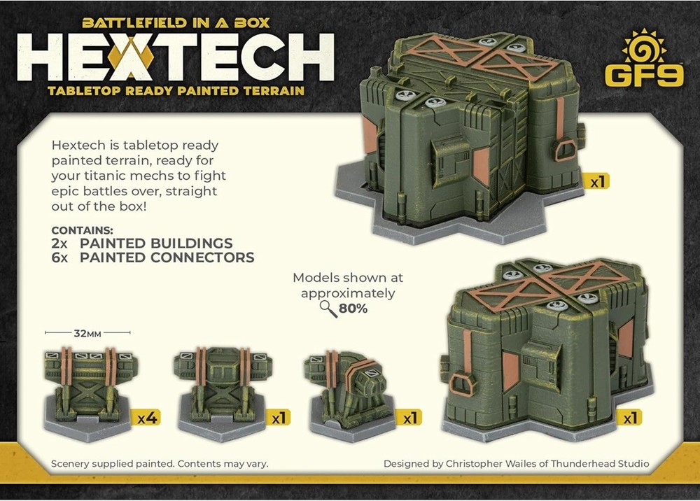 HexTech Terrain: Dropbase Delta - Command Centre