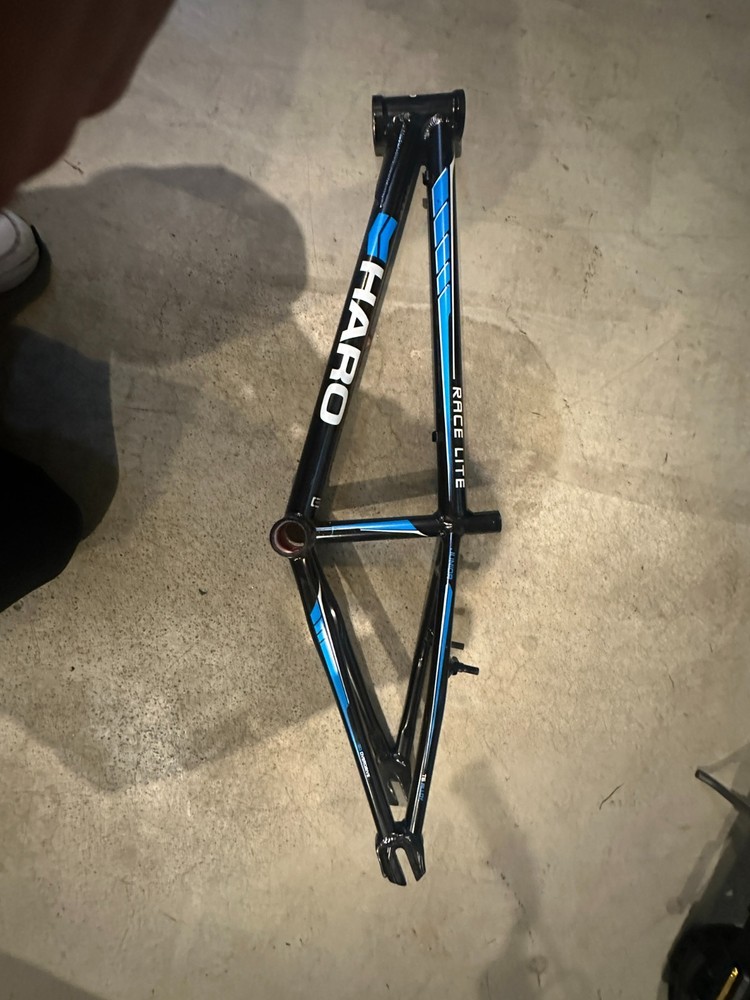 HARO BMX RACE LITE FRAME JUNIOR BLACK