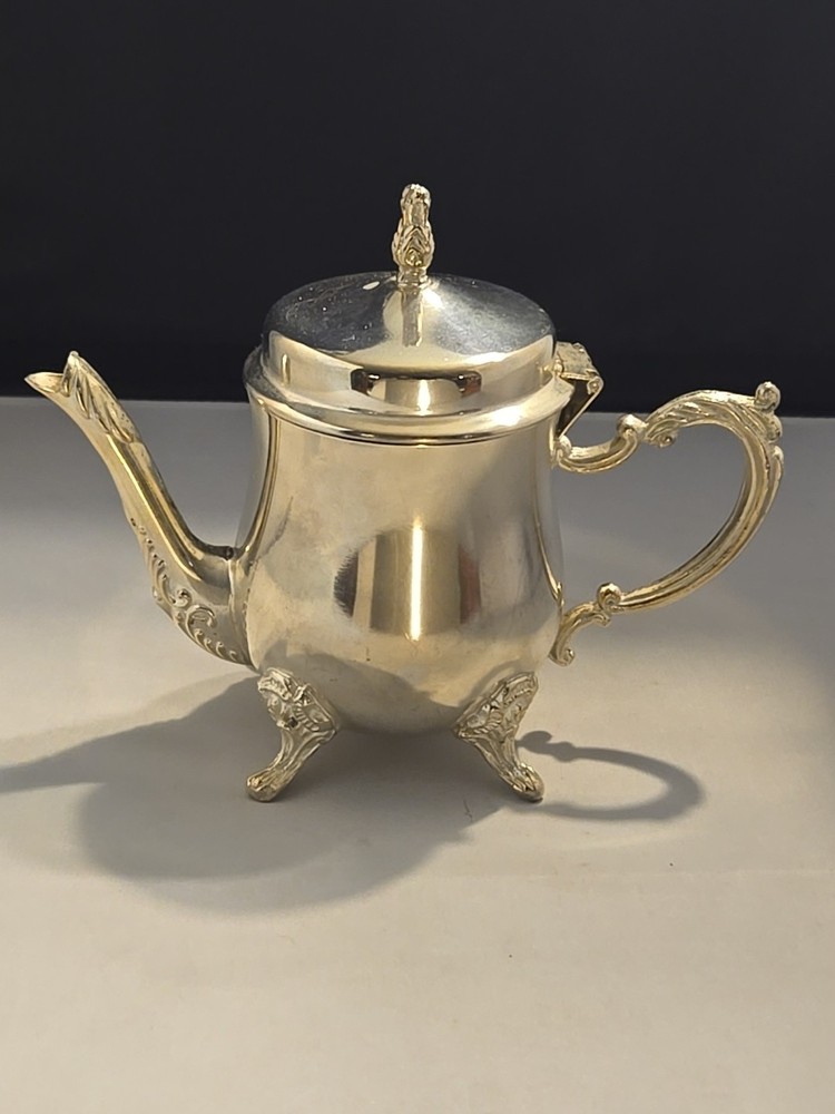5” International Silver Company Silver Plated Teapot