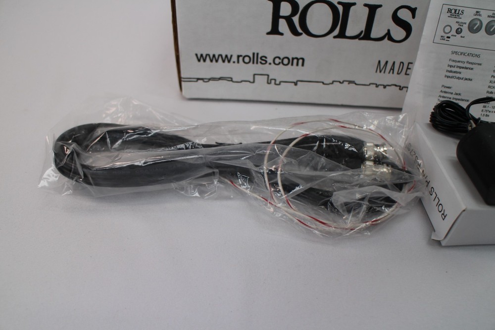 ROLLS HR70 Digital FM Transmitter Broadcast Audio Interface NEW Open Box