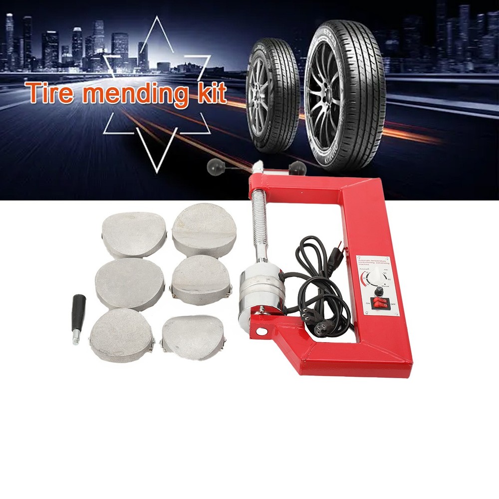 110V Tire Auto Repair Machine Patch Tool Kit Spot Vulcanizing Machine Vulcanizer
