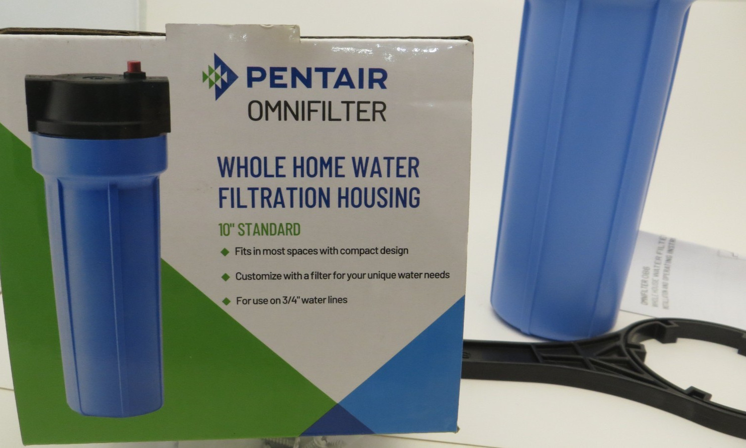 Pentair OMNIFilter Whole Home 10" Standard Big OB6 Water filter housing