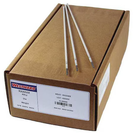 Westward 20Yd07 14" Welding Electrode 1/8" Dia., Aws E6011, 50 Lb.