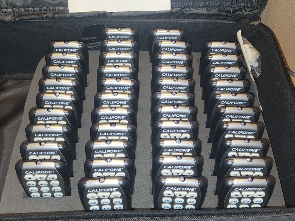 Califone Got It! Interactive Wireless Student Response System Clicker & Software