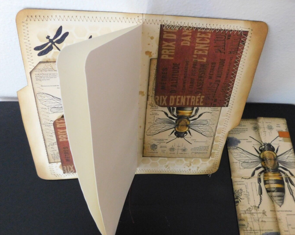 Junk Journal Add On File Envelope Tags Journal Card Set A