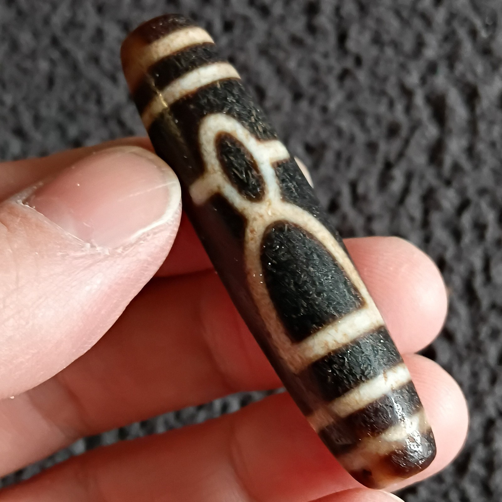 Tibetan Agate Pre 1800s Dzi Bead Lot