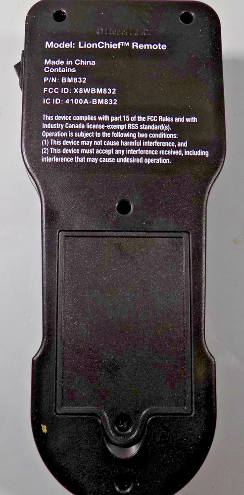 LIONEL Model BM832 CONTROLLER Pennsylvania Railroad 6637