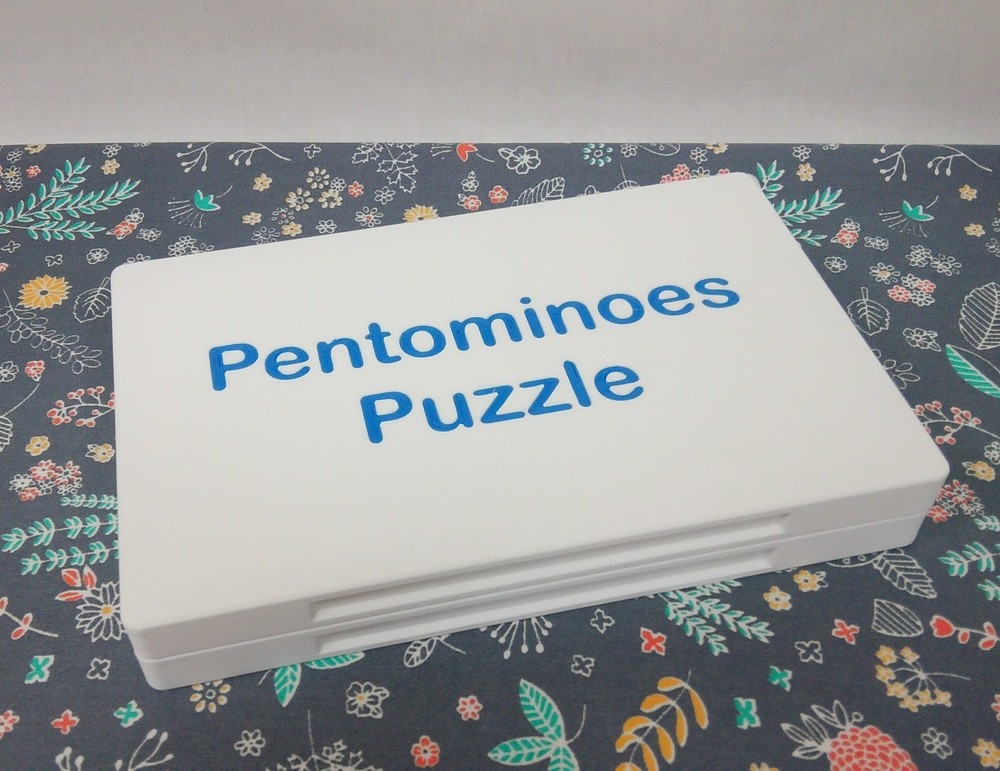 3-D Printed Pentominoes Puzzle