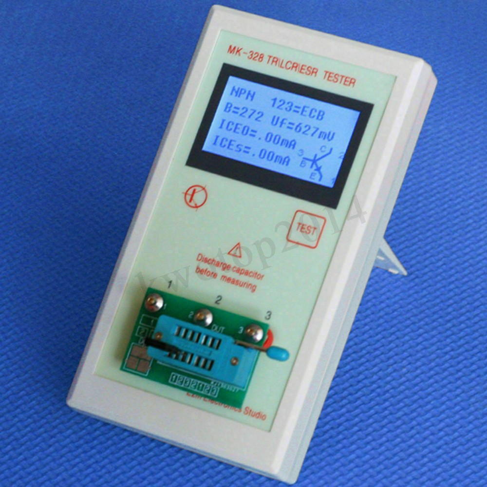 Portable MK328LCD Backlight Transistor Tester Diode Inductance Capacitance Meter