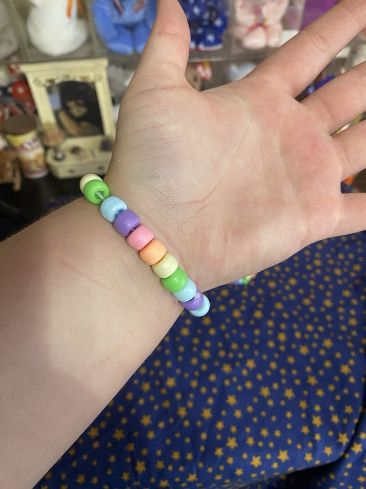 Funky Rave Colorful Bracelet - Handmade