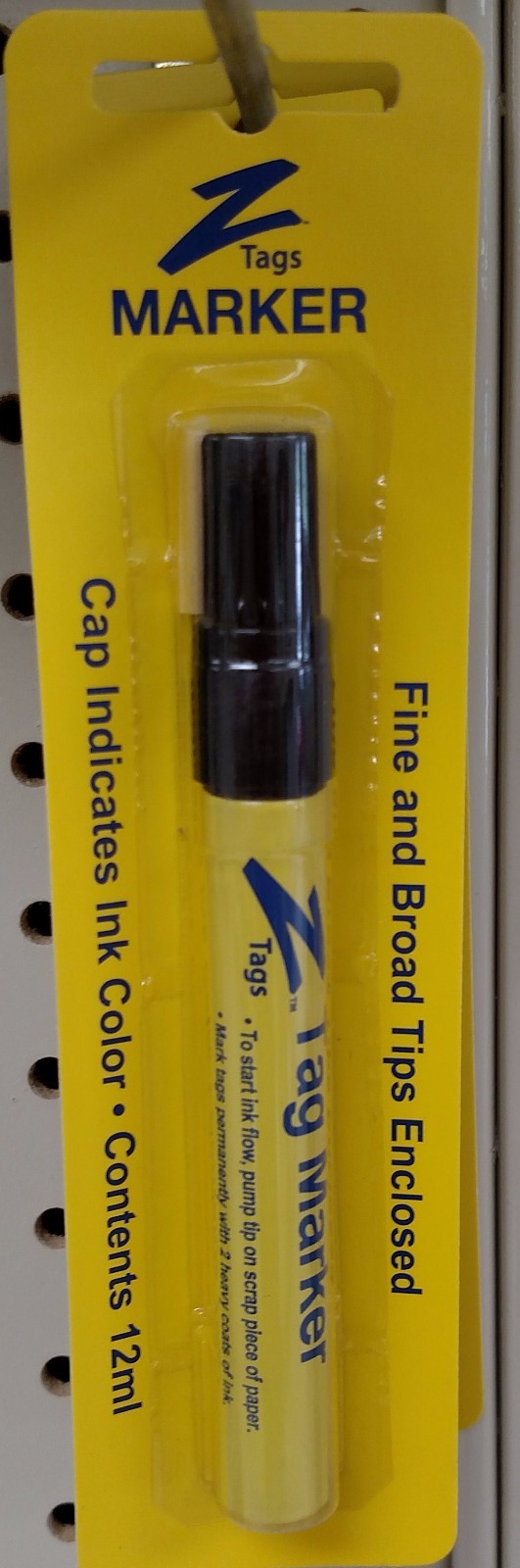 Z tags Marker for Ear Tags Black