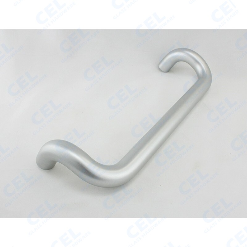 CEL 10" Solid Aluminum Straight Singled-Side Offset Pull Handles for Entry Door