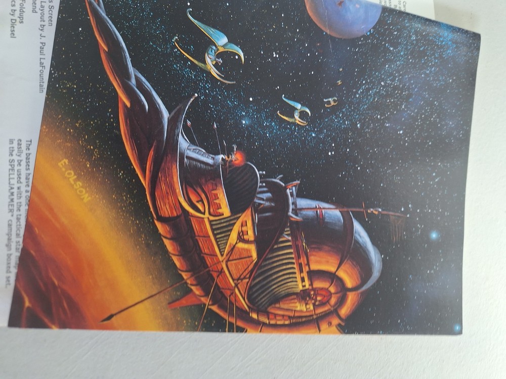 Advanced Dungeons & Dragons 2e Spelljammer Dungeon Master's Screen
