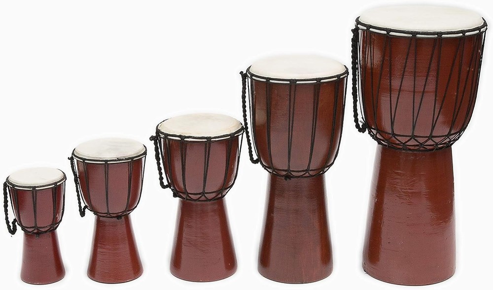 Vibrant African Percussion Djembe