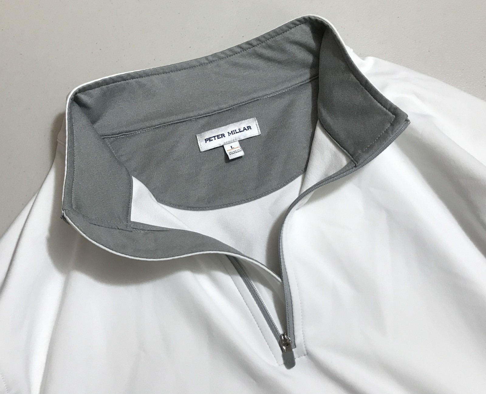 Peter Millar Perth Performance Golf Quarter-Zip Pullover L