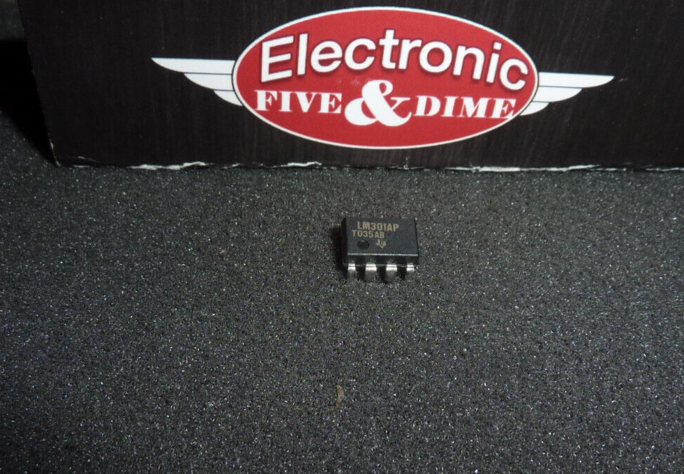 LM301AP Texas Instruments Operational Amplifier 7500uV Offset-Max PDIP8 IC
