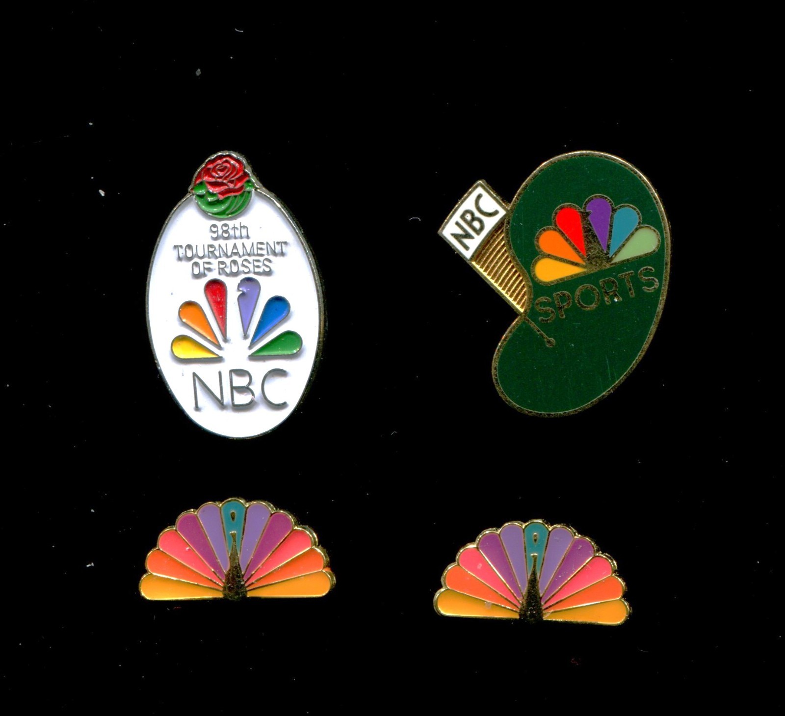 4 NBC SPORTS PINS GOLF TOURNAMENT OF ROSES + 2 OTHERS