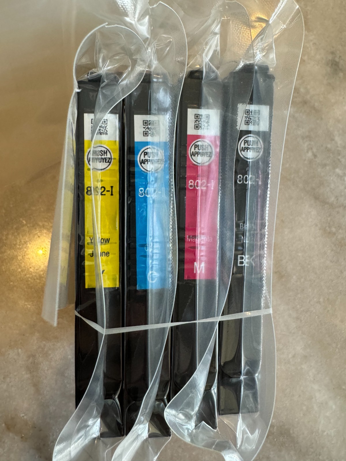 Genuine Epson 802-I initial 4 Ink set for WF-4720 4730 4734 4740