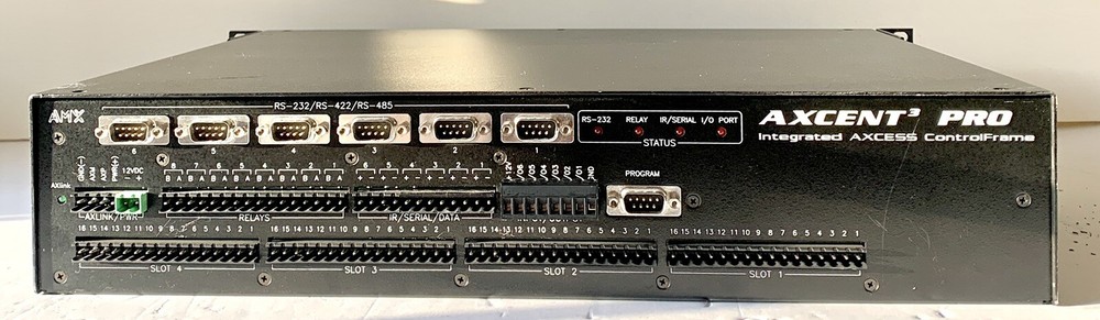 AMX Panja Axcent 3 Pro Integrated Axcess Multi-Port Control Frame